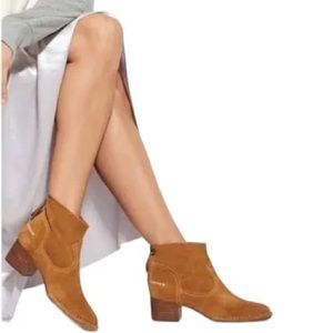 UGGs BANDERA  CHESTNUT SUEDE ANKLE BOOTS SIZE 8